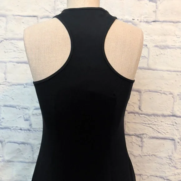 JLO Dress Jennifer Lopez T-back Dress W/ Silver Rhinestones - Size X-Small - Picture 5 of 9